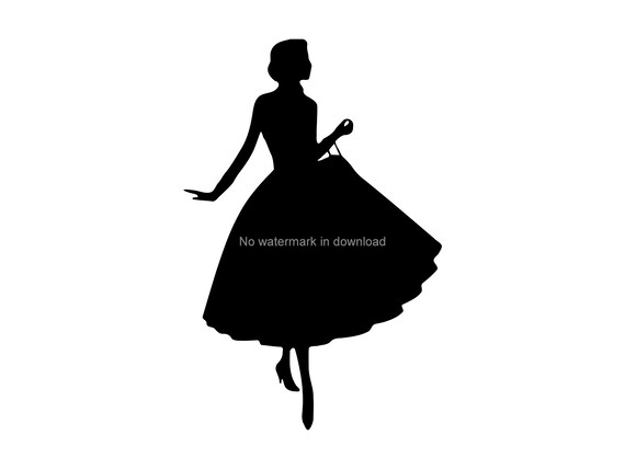 Download Lady File For Cutting Lady Image Svg Woman Clipart Svg Lady Etsy