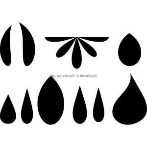Bloemblaadje Svg Clip Art, Bloemblaadje Gesneden Bestand, Bloemblaadjes Dxf, Bloemblaadje Svg Gesneden Bestand