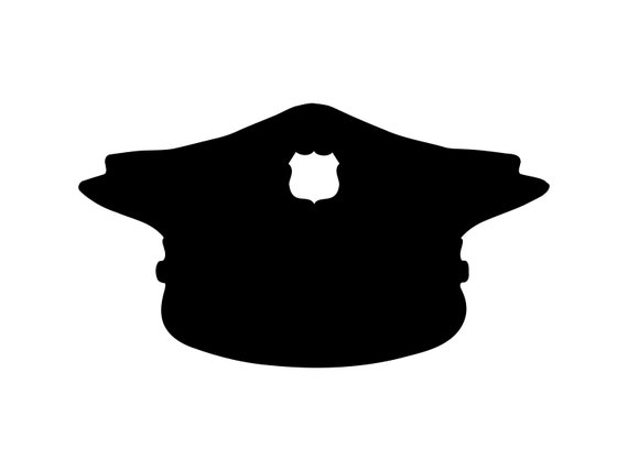 Download Police Svg Police Hat Clipart Police Cap Cutting File Digital Download Cop Clip Art Svg Dxf