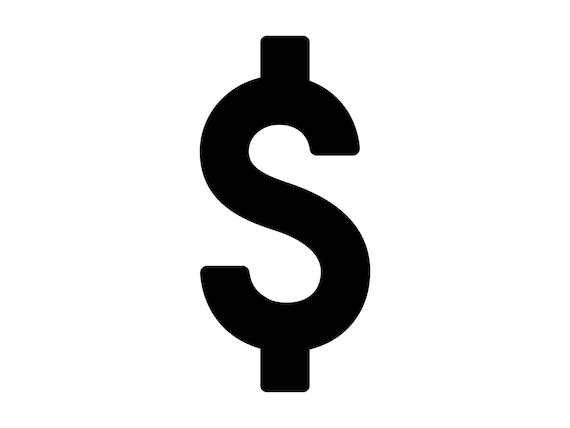 Money signs clip art discount