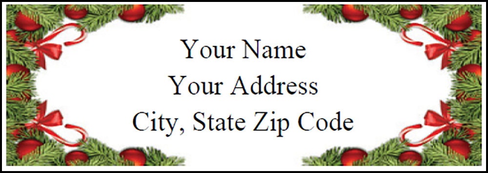 Return Address Label Christmas Decorations Template Customizable Editable Printable PDF Download Holiday Design - Etsy return-address-label-christmas-decorations-template-customizable-editable-printable-pdf-download-holiday-design-etsy