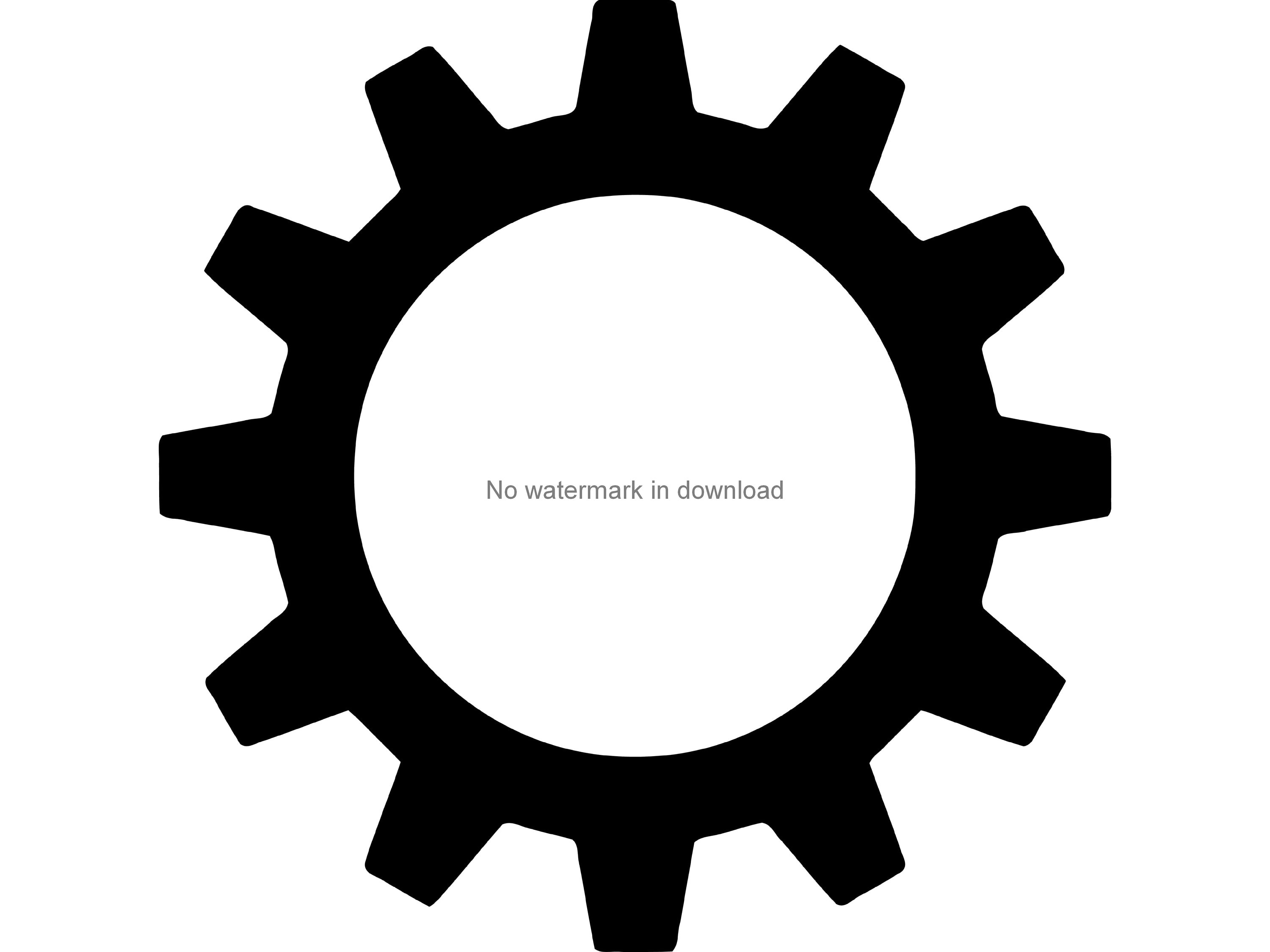 Gear Svg Archivos de corte Imagen vectorial de engranajes | Etsy