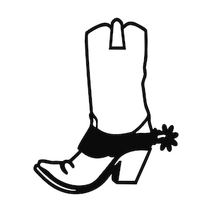 Cowboystiefel Svg 9 Westernstiefel svg Country Boots Svg Cowboy Boot Clipart Png Dxf Dateien For Cutting Template Lasergravur File