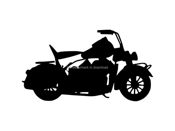 Download Motorcycle Svg Vector Motorcycle Clipart Image Motorbike Etsy