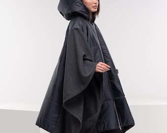 Damen Plüsch Jacke Mit Kapuze - Dicke Winterjacke Wasserabweisend Für Outdoor & Alltag In Plus Size