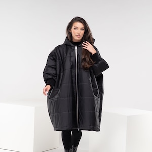 Cocoon Puffer Coat Etsy Ireland