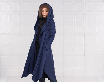 Wool Cloak With Hood, Wool Cape, Loose Knit Sweater Vest