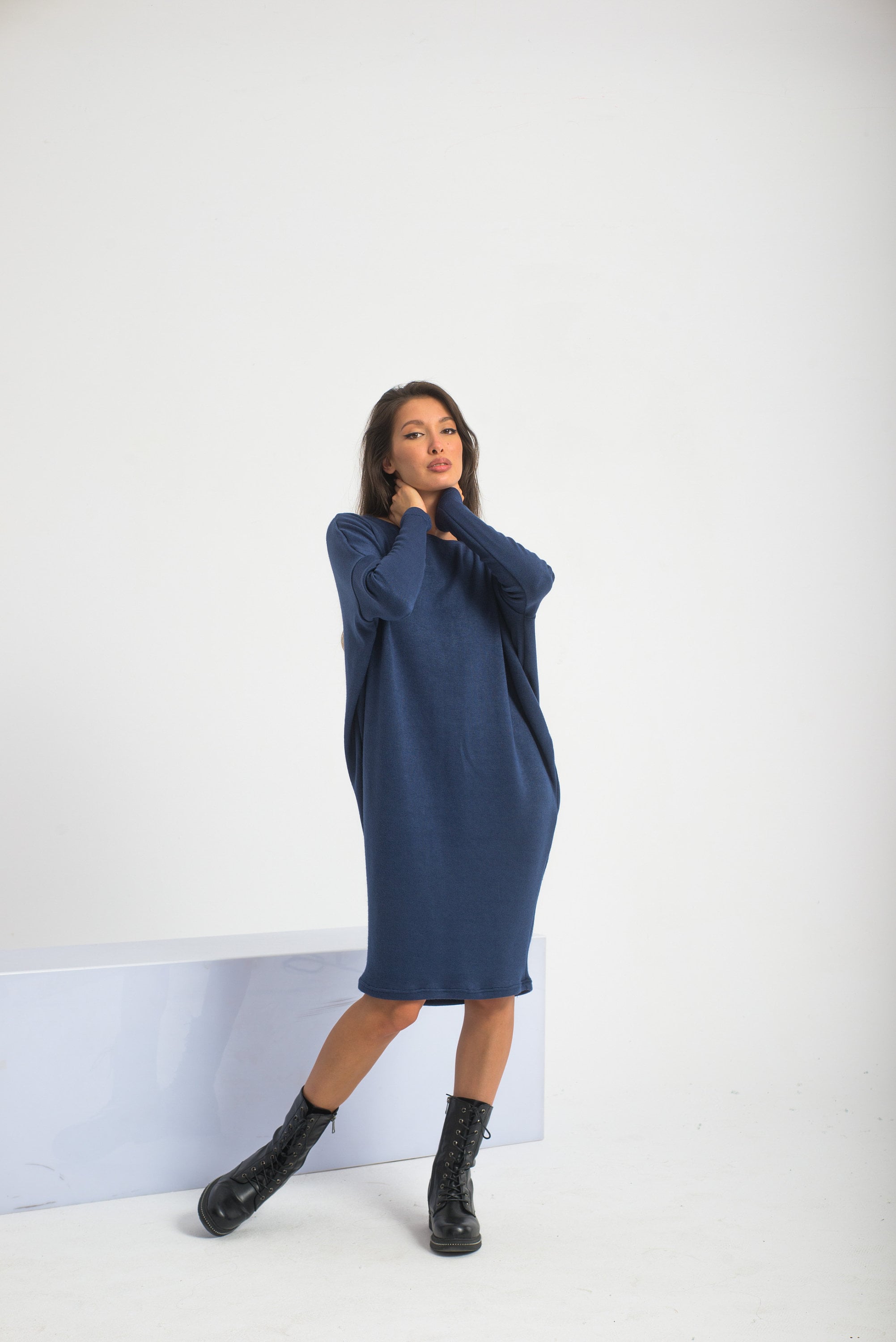Loose Sweater Dress, Plus Size Goth Dress, Jumper Dress Women, Wool Knitted Dress, Boho Knit Dress, Avant Garde Clothing - Etsy Loose Sweater Dress, Plus Size Goth Dress, Jumper Dress Women, Wool Knitted Dress, Boho Knit Dress, Avant Garde Clothing - Etsy