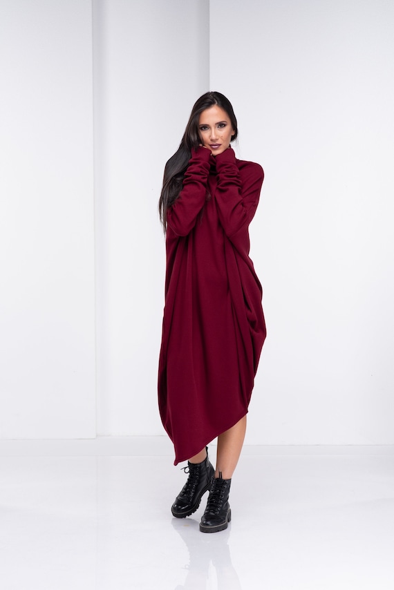 Buy Sweater Dress, Wool Dress, Long Sleeve Dress, Winter Asymmetrical Dress, Futuristic Knitted Dress Online in India - Etsy Buy Sweater Dress, Wool Dress, Long Sleeve Dress, Winter Asymmetrical Dress, Futuristic Knitted Dress Online in India - Etsy