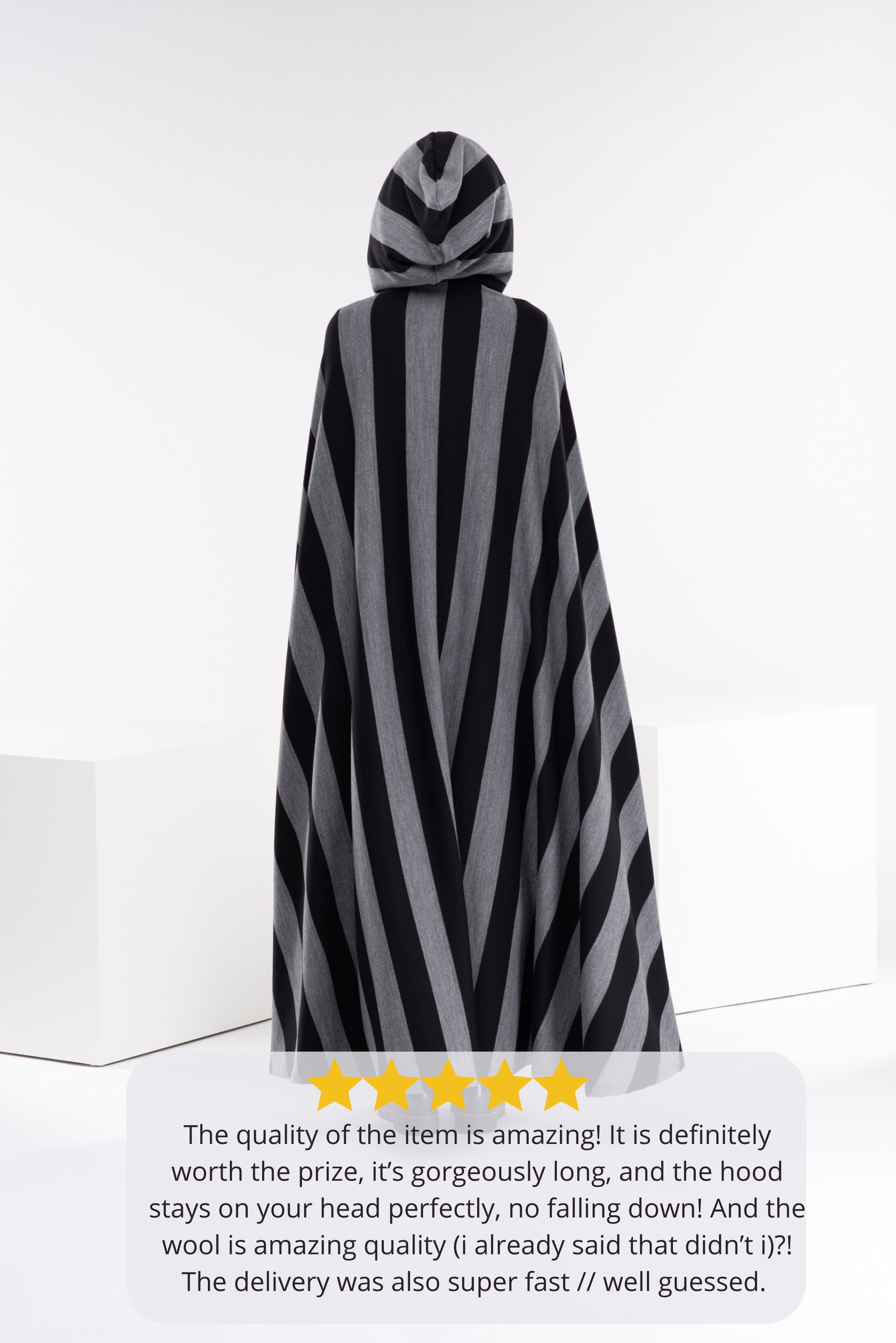 eaphi❣️high neck wool cape coat 新品未使用 Eaphi high neck wool cape coat コートポンチョ