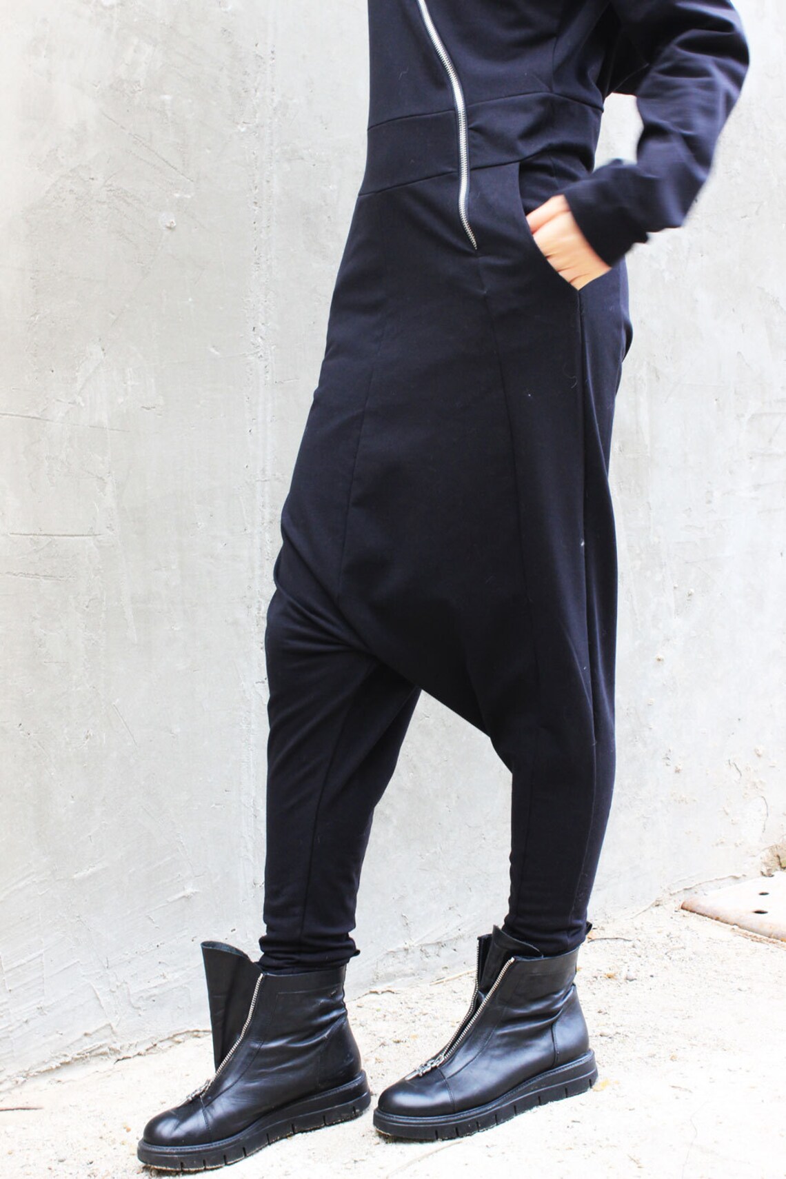 Urban Drop Crotch Jumpsuit