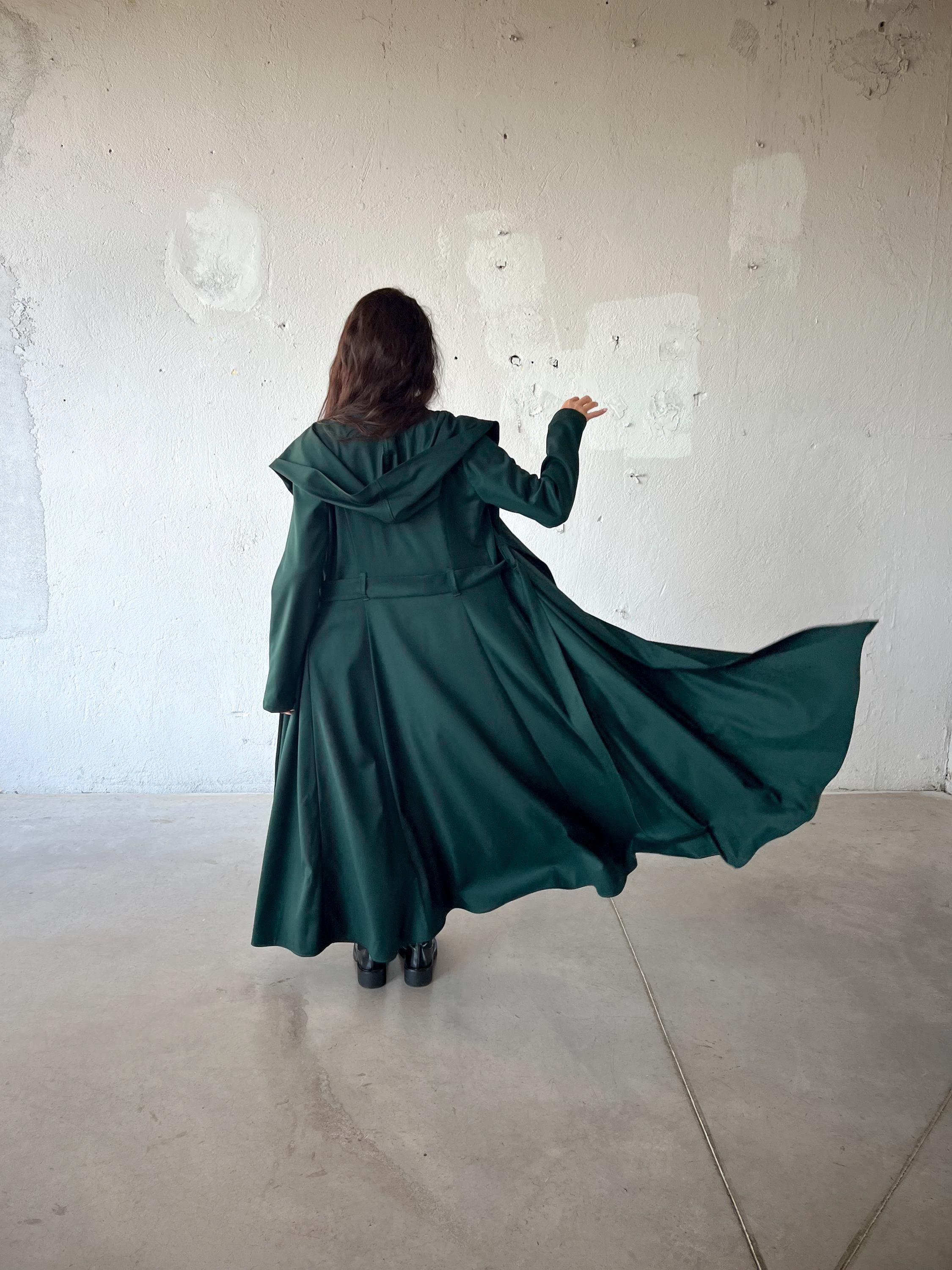 Armhole Coat With Arm Slits Kahle Short Sleeve Trenchcoat Black/Copper