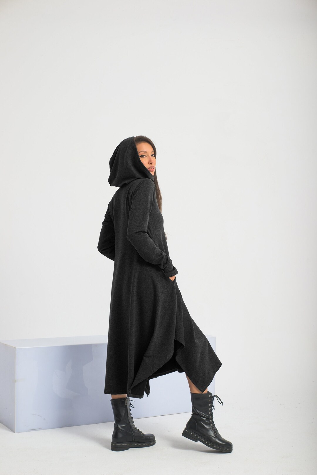 Witch Gothic Hoodie Dress