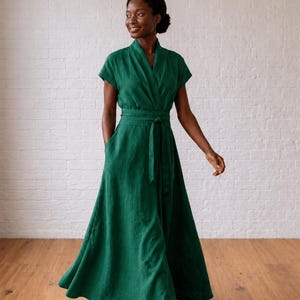 Emerald Green Shift Dress