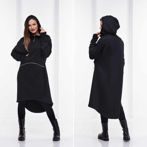 Sweatshirt cape hotsell with hood