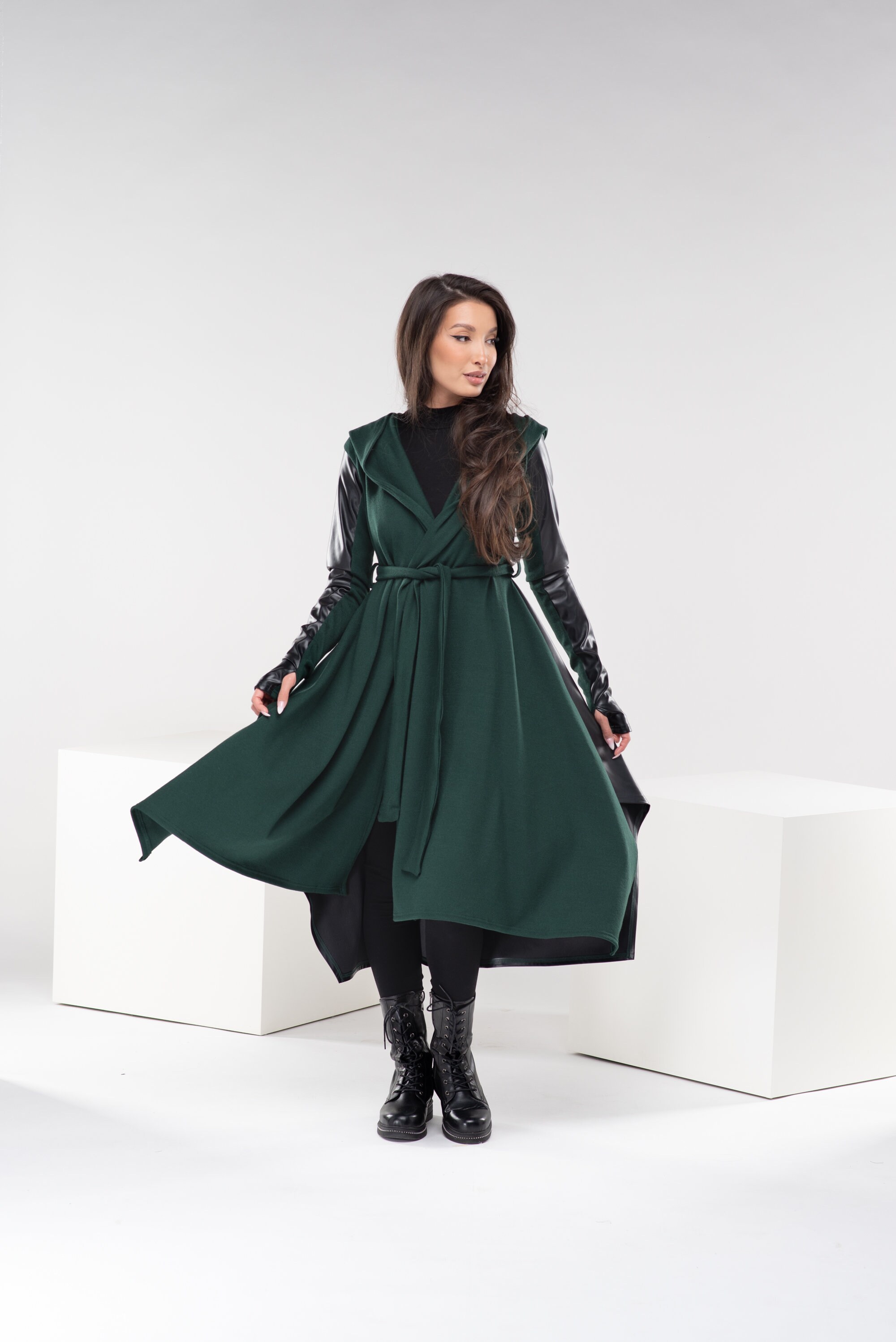 【新品タグ付き】laubeblanc 3way Wool Cape coat 3way Wool Cape coat – L'AUBE BLANC