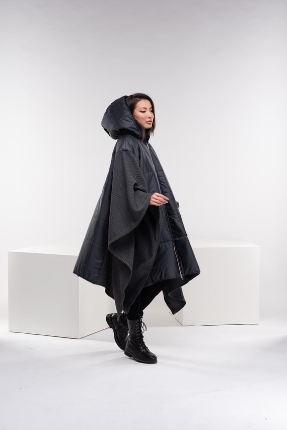 新品 ENFOLD Rain Poncho Coat Urbanaut Rain Cape - Reflective Rain Poncho by Cleverhood