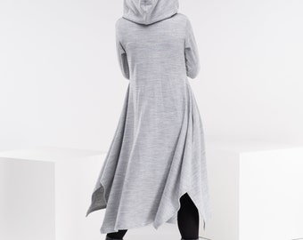 Cardigan Da Donna Oversize MI9005 Grigio - Foto 12
