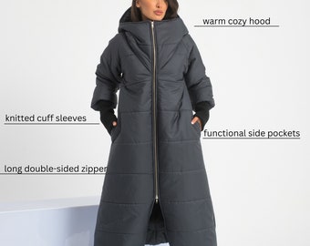 今季miffew/ミフュー」HOODED LONG DOWN COAT 2 今季miffew/ミフュー」HOODED LONG DOWN COAT 2