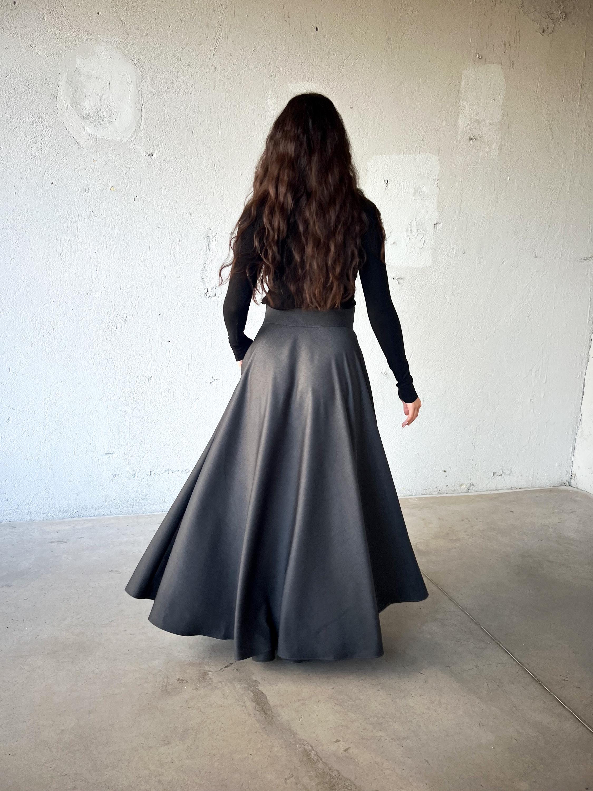 Aayahakawa Renaissancerok voor dames, middeleeuwse rok, hoge taille Aayahakawa Renaissancerok voor dames, middeleeuwse rok, hoge taille