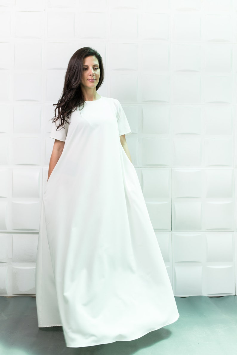 White Maxi Dress Plus Size