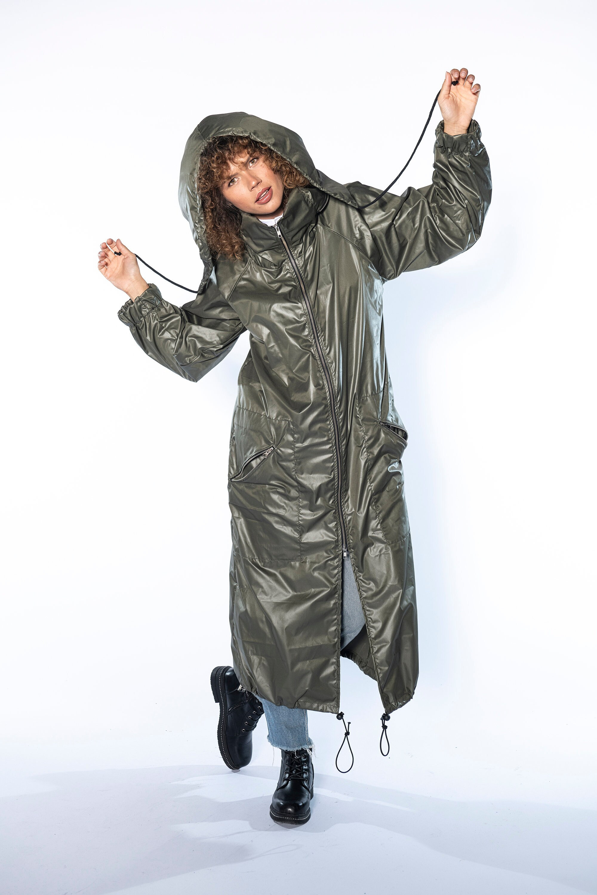 Coat raincoat deals