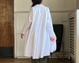 Lockerer Leinenumhang, Leinen Zaubererumhang, Fantasy Cape, Leinen Kimono-Strickjacke, Leinen Mantel, lange Leinenjacke, Leinen Duster