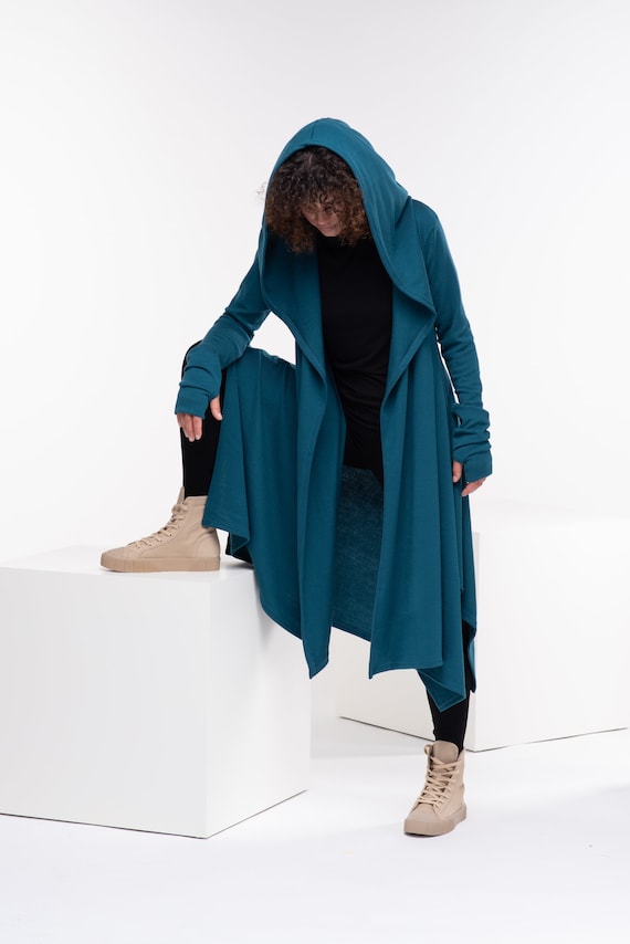 Long deals cape hoodie