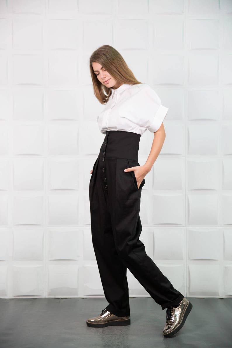 loose pants with top