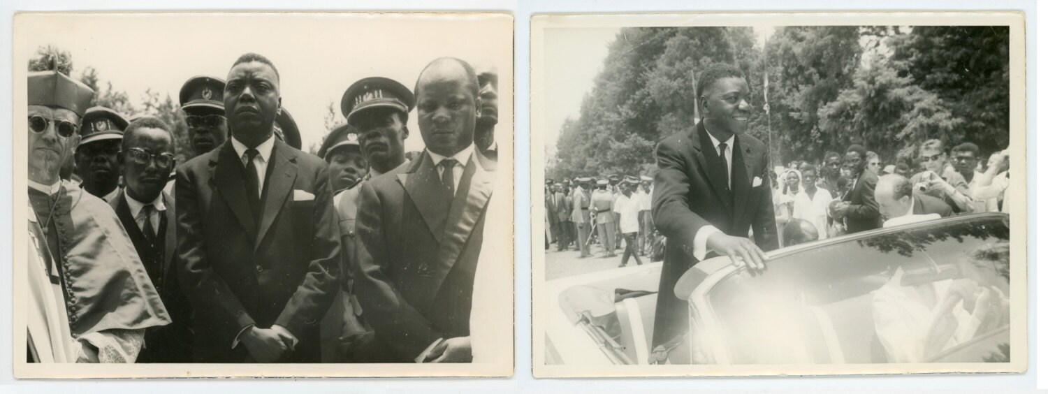 Belgian Congo - 9 original vintage photos- 40s 50s - Colonial Africa- daily life- military- politics- photo set