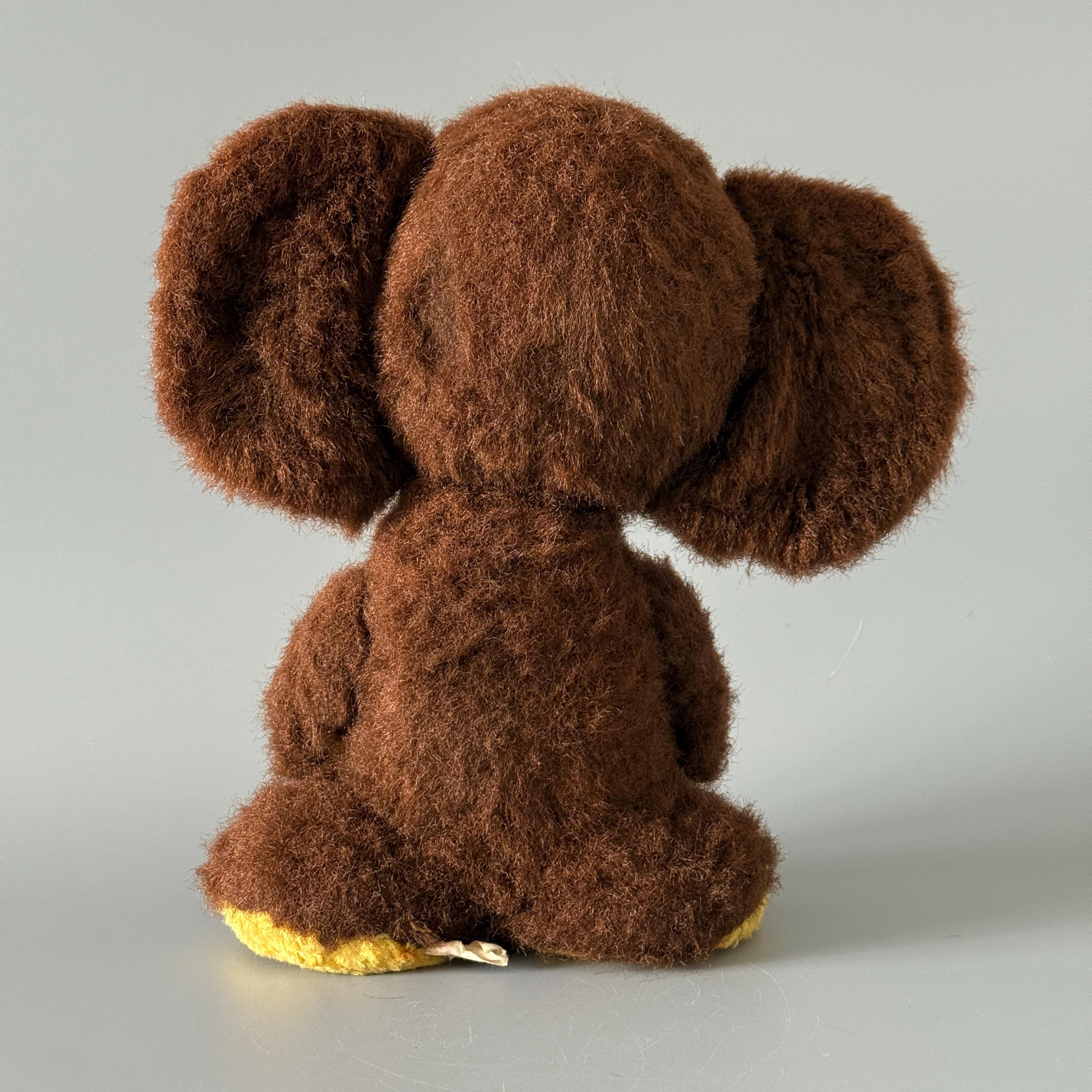 ヴィンテージ ソビエト チェブラーシカ ぬいぐるみ – 1980年代 ソ連