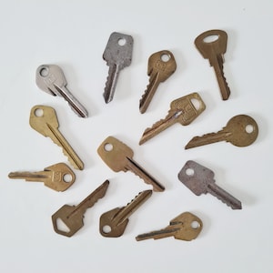 Llaves oxidadas antiguas Llaves grandes y pequeñas Llaves de armario Llaves antiguas de esqueleto Juego de llaves vintage Llaves artesanales Llave steampunk Surtido de llaves