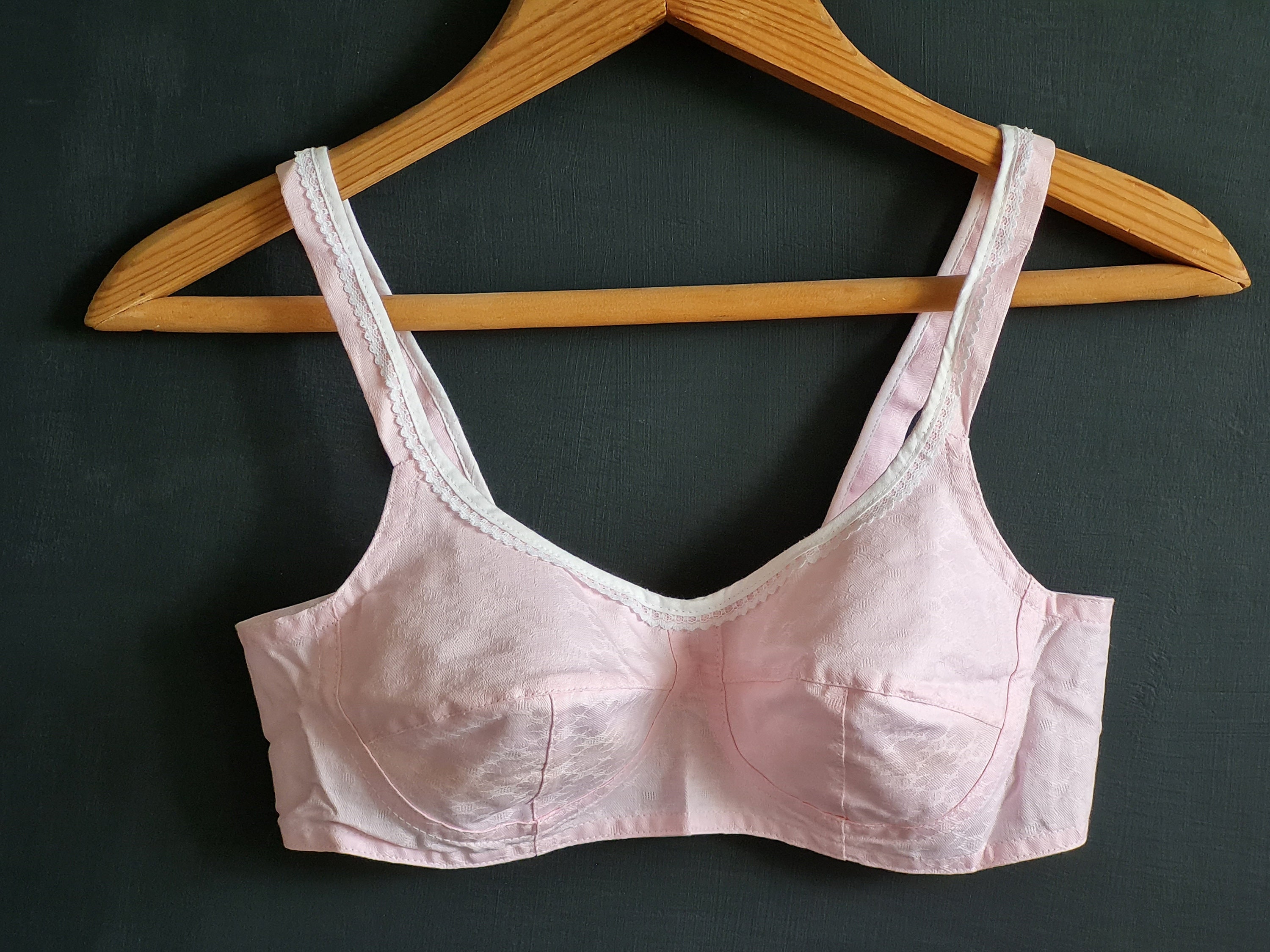 Brassiere Unused Soviet time Vintage Bralette Bra Cotton Lingerie