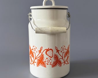 Galvanisé Seau Pot à Lait Décor Lait Boîtes Vintage Maison Décor Ferme Galvanisé Peut Pot Rustique De Fleur