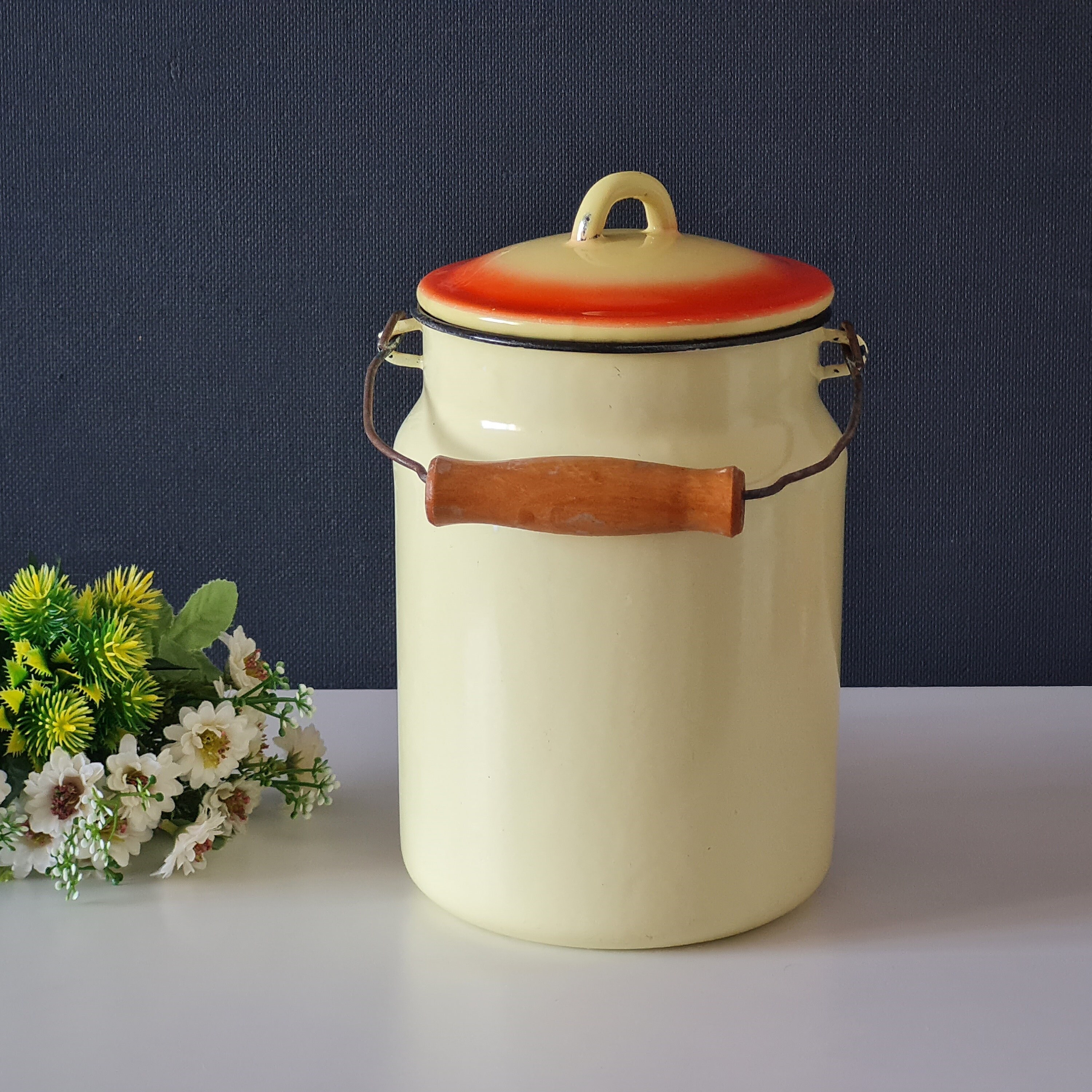 Retro Kitchen Compost Bin – Good Kind Home