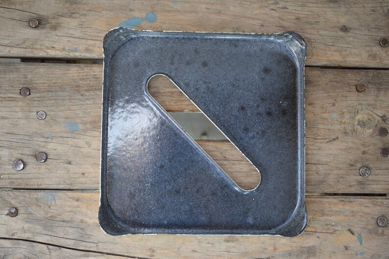 Vintage Cooling Rack Stand Pie Cooling Rack Enamel Trivet Pot White Enamel Soviet Kitchen Enamelware Enamel Hot Stand