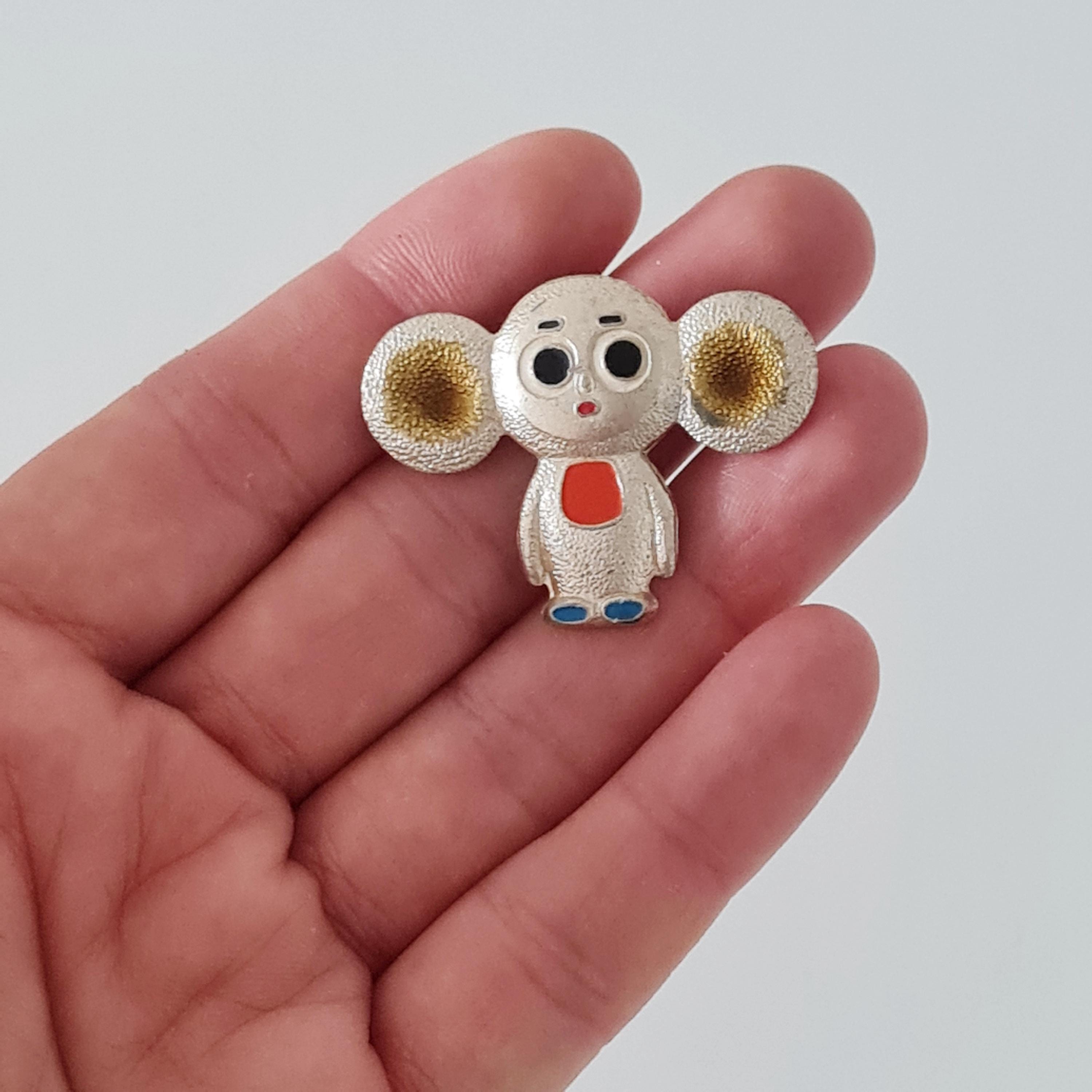 ヴィンテージ　チェブラーシュカ　バッジ4個セット　レトロ CATEGORY チェブラーシュカ | Biscuit web store