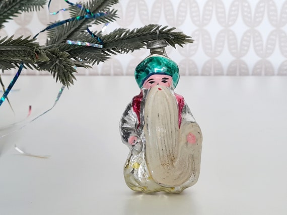 魔法使い、ヴィンテージクリスマスオーナメント、ソビエト新年装飾