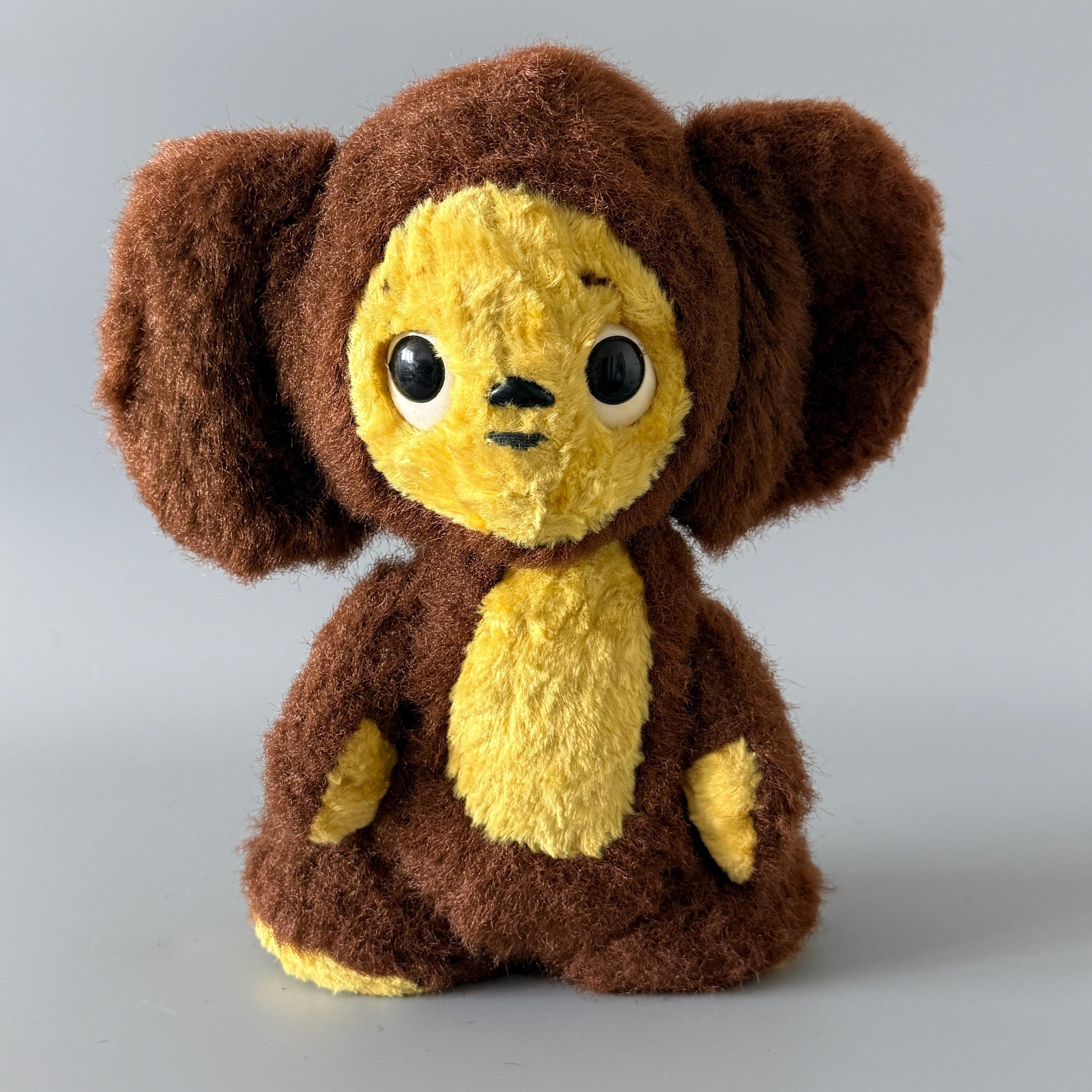 ヴィンテージ ソビエト チェブラーシカ ぬいぐるみ – 1980年代 ソ連