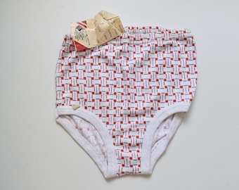 Soviet vintage baby underwear, children's panties, 100% cotton