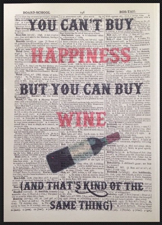 Amy Winehouse Quote Vintage Dictionary Print Picture Wall Art Diva Music Gift
