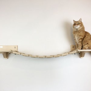 Puente de gato tibetano Muebles para gatos AthletiCat Hecho en Italia imagen 2