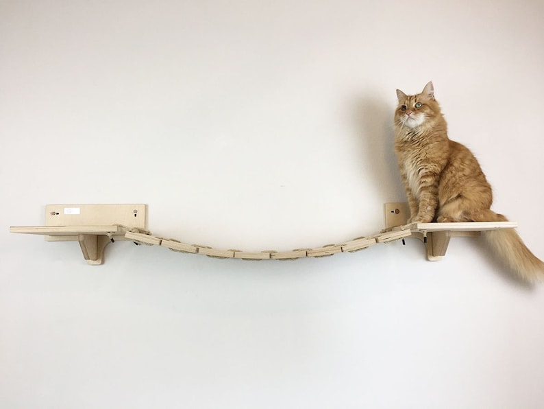 Puente de gato tibetano Muebles para gatos AthletiCat Hecho en Italia imagen 2