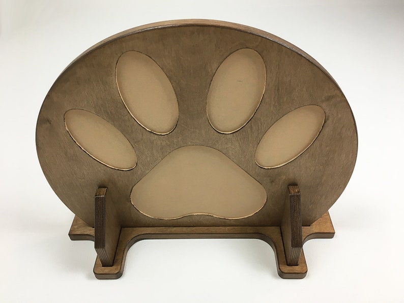 Round cat shelf with carved paw Cat furniture AthletiCat Made in Italy image 7