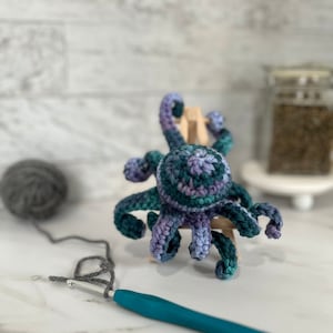 Octopus Crochet Cat Toy