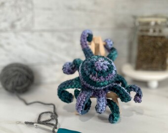 Octopus Crochet Cat Toy