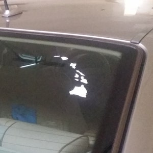 Hawaii Stickers, HI Islands, Hawaii Island Decal, Hawaiian Islands, Car Window Decal,Car Decal,MacBook Sticker, Laptop Sticker,Vinyl Sticker