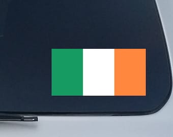Ireland Irish Connaught Leinster Munster and Ulster Flag Vinyl Car Window Sticker
