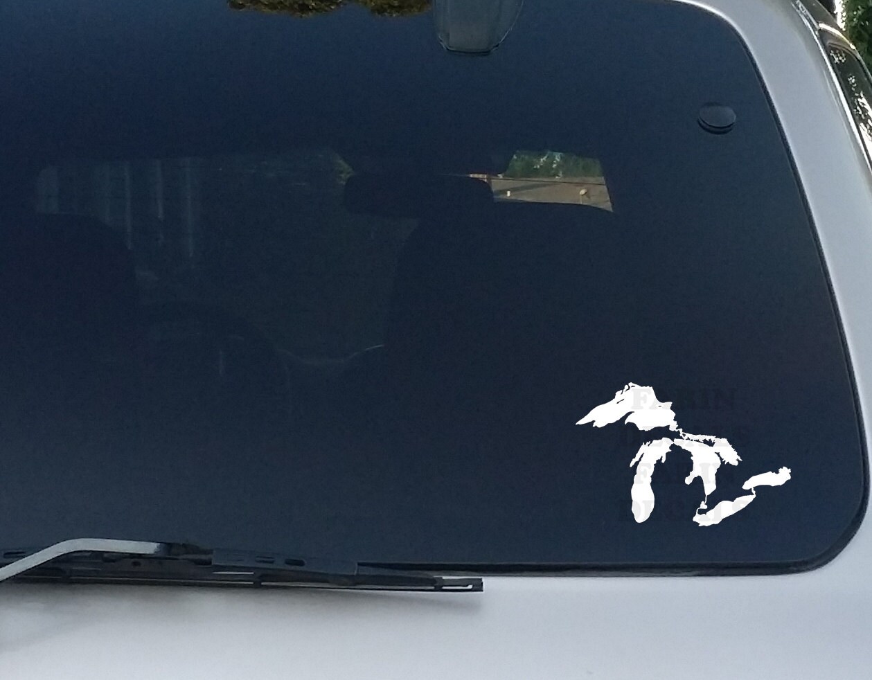 Great Lakes Decal, Michigan, Wisconsin, Minnesota, Superior, Huron, E…