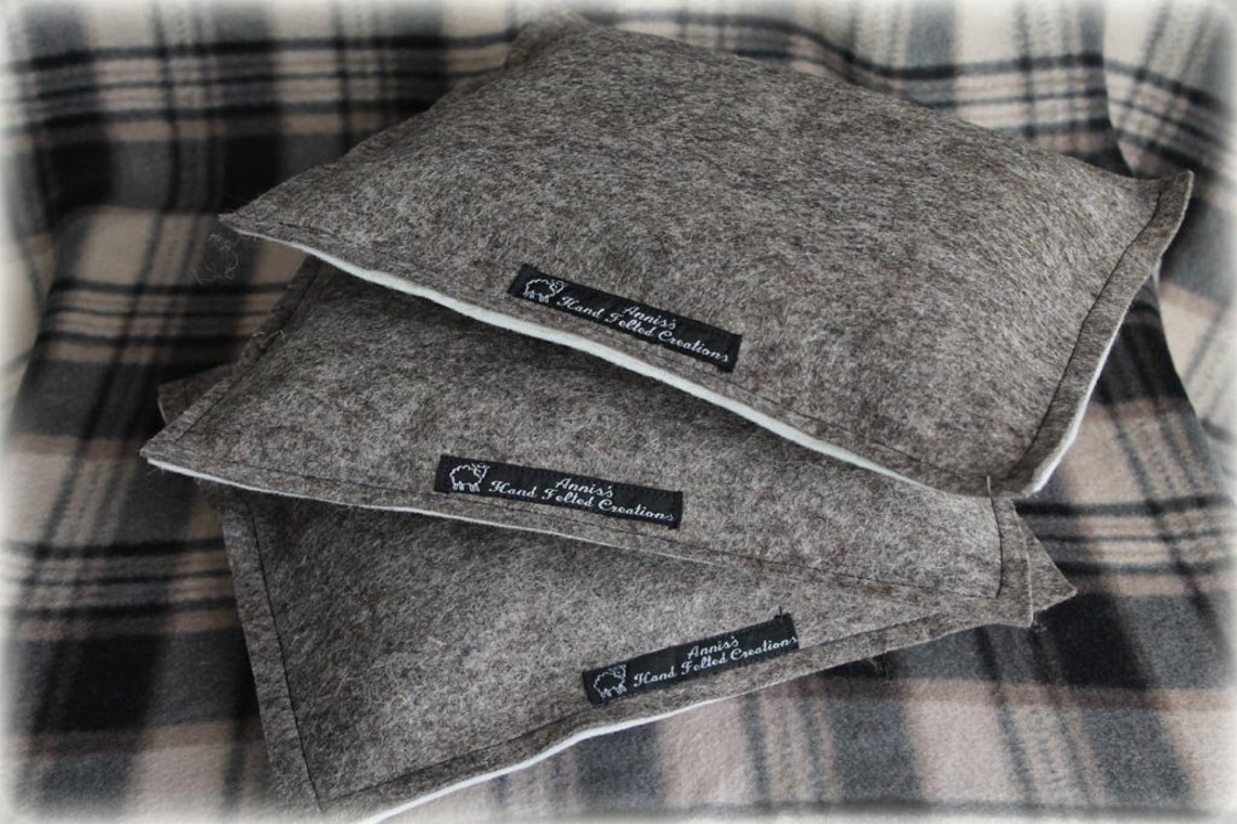 Needle Felting Cushion / Pad. 100 wool handmade...Large size Etsy